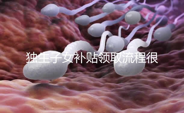 獨生子女補貼領取流程很簡單，攜帶好相關證件是關鍵