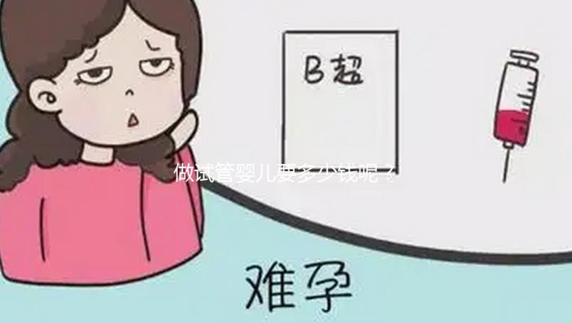 做試管嬰兒要多少錢呢？接下來，我給大家詳細解釋一下。