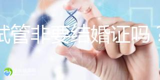 做試管非要結(jié)婚證嗎？試管是不是需要結(jié)婚證