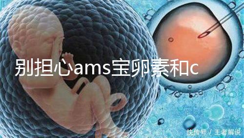 別擔心ams寶卵素和clk輔酶q10誰好，老年孕期準備可以這樣吃