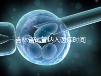 吉林省試管納入醫保時間未定別灰心，助孕補助政策了解下