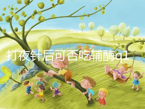 打夜針后可否吃輔酶q10答案在這，作用大且不會提前排卵