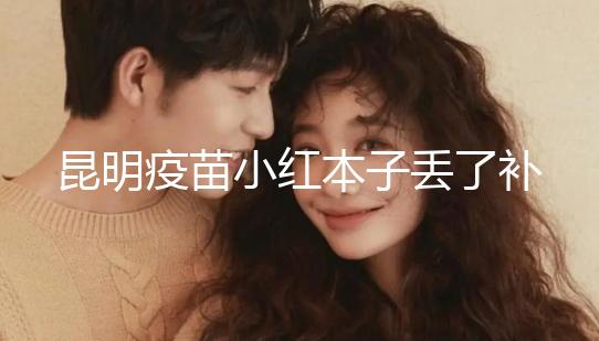 昆明疫苗小紅本子丟了補辦流程、資料來了，五華區人別錯過