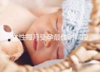 女性每月受孕最佳時間段解析,月經過后的這幾天可同房