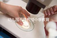 幼兒園不得教授小學教育內容，真相其實是這5個原因