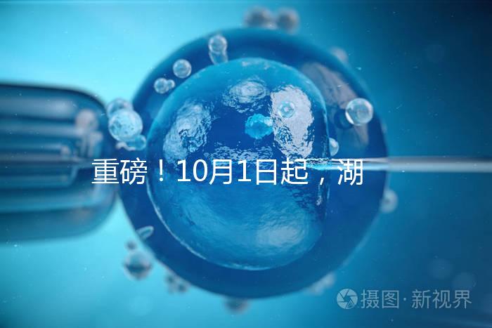 重磅！10月1日起，湖南省試管嬰兒納入醫(yī)保報(bào)銷（附29家醫(yī)保定點(diǎn)醫(yī)院）
