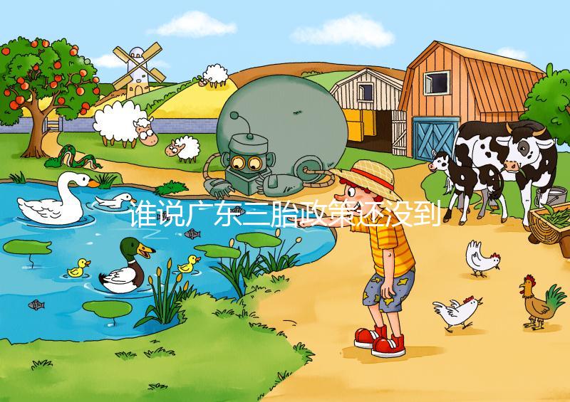 誰說廣東三胎政策還沒到開放時間，2024年佛山獎勵有限