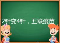 12針變4針,五聯疫苗接種時間整理,戳進來看全攻略