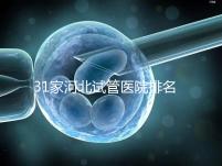 31家河北試管醫院排名，河北醫大二院、三院、四院名列前茅
