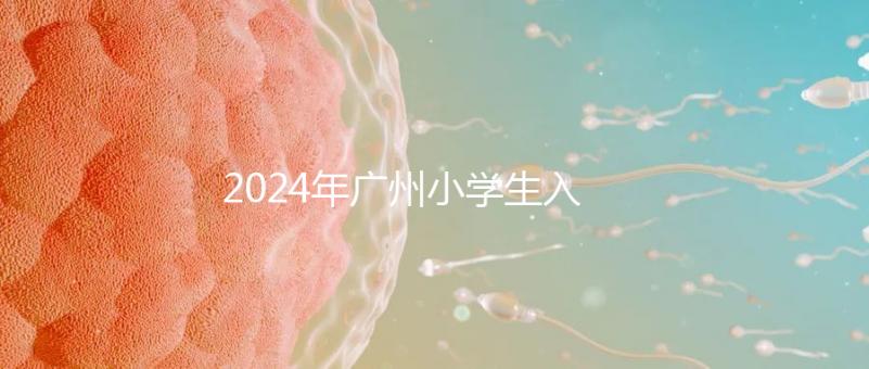 2024年廣州小學生入學年齡新規(guī)定,荔灣區(qū)6歲以上是基本條件