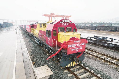 中老鐵路首發(fā)國際貨運(yùn)列車從懷化開往萬象，開啟區(qū)域物流新篇章